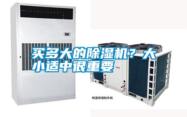 買多大的除濕機？大小適中很重要