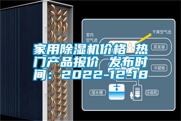家用除濕機價格 熱門產品報價 發(fā)布時間：2022-12-18