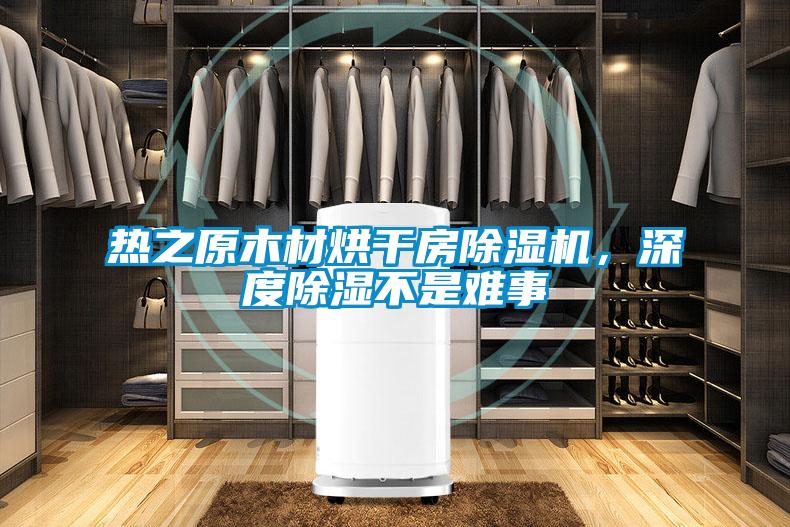 熱之原木材烘干房除濕機，深度除濕不是難事