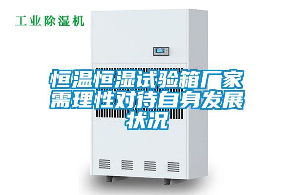 恒溫恒濕試驗(yàn)箱廠家需理性對待自身發(fā)展?fàn)顩r