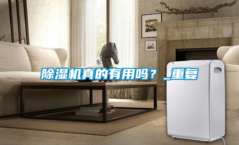 除濕機真的有用嗎？_重復