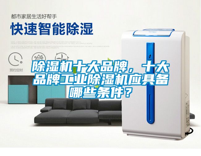 除濕機十大品牌，十大品牌工業(yè)除濕機應具備哪些條件？